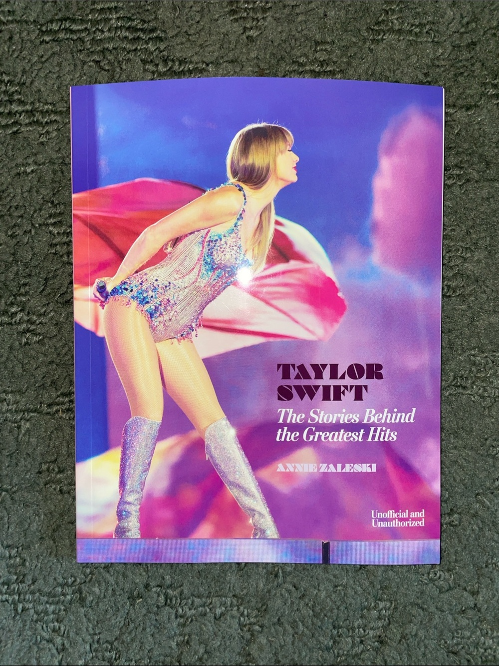 Taylor Swift Tour Photo Book - Purple Pink Cover
